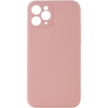 Кольорова накладка із захистом камери для Apple iPhone 11 Pro Max (6.5") Рожевий / Pink Sand