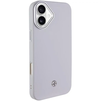 Чехол SGP PC+Leather with Magnetic Fit для Apple iPhone 16 (6.1") Grey