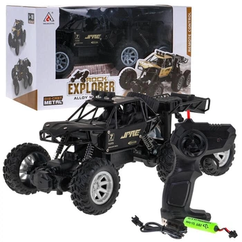 Радиоуправляемая машинка Rock Explorer Crawler (1:18, металлический кузов, 6 колес, 4WD)