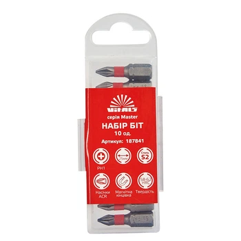 Біти S2 PH1*25 мм, Vitals Master 187841