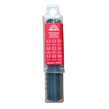 Свердло по металу HSS 4341 3,5 (1 шт.) Vitals Master 190247