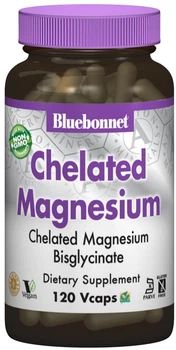 Магній Bluebonnet Nutrition Albion Хелатний 120 гелевих капсул (743715006836)