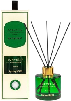 Аромодифузор Sorvella Spring Night з паличками 120 мл (5905489911159)