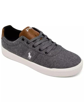 Детские кеды Polo Ralph Lauren 37 (5 US) 24,5 см Серый 1159852903