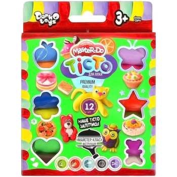 Набор Тесто для лепки 12цв.х20гр. TMD-02-04 Danko Toys