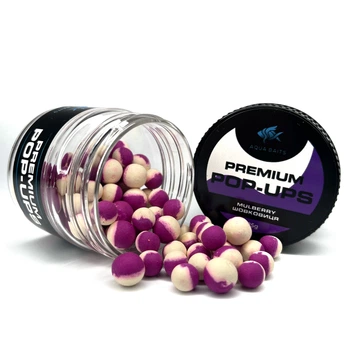 Плаваючі бойли (поп-ап) Aqua baits Premium Шовковиця Mix 8-10 мм