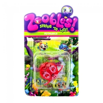 Фигурка Dell Zoobles Seagonia 4.5 см красная (368-2)