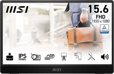 Портативний монітор MSI PRO MP161 E2 (9S6-3PB70H-020)