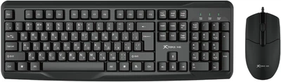 Комплект дротовий XTRIKE ME MK-207 UA USB Black (MK-207UA)