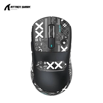 Бездротова мишка ATTACK SHARK X3 Black (Сенсор PAW3395, 65 годин на одному заряді)