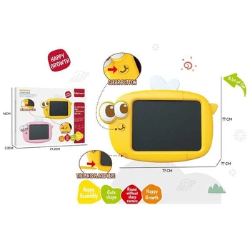 Дошка для малювання 21,5х15,5 см, LCD-екран, кольоровий малюнок, стілус 99-25Y