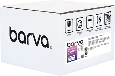 Фотобумага Barva Everyday Глянцевая двусторонняя 230 г/м2 13x18 см 500 листов (IP-GE230-444)