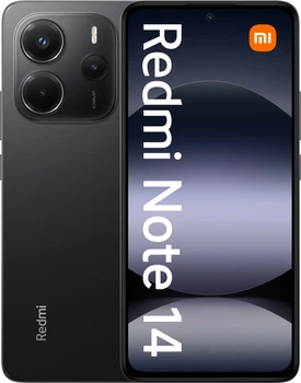Smartfon Xiaomi Redmi Note 14 8/128GB Midnight Black (MZB0IZAEU)