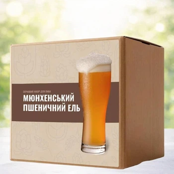 Зерновой набор Мюнхенский пшеничный Эль для варки 10 литров светлого пива с банановыми нотками