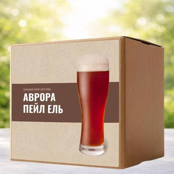 Зерновой набор Аврора Пейл Эль для варки 20 литров пива с насыщенным вкусом