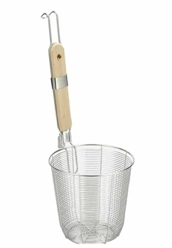 Круглая корзина для фритюра Edenberg 12×23×36 см из нержавейки (EB-18252)