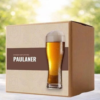 Зерновой набор Paulaner для 20 литров пива с изысканными нотками и хмелевым вкусом