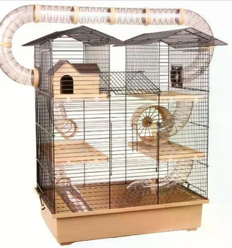 Клетка CH2 для хомяков, мышей и мелких грызунов с туннелями 55 × 38 × 68 см