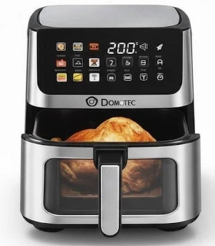 Аэрофритюрница с сенсорной панелью Domotec Air Fryer MS-3224 вместимость 12 л 4500W