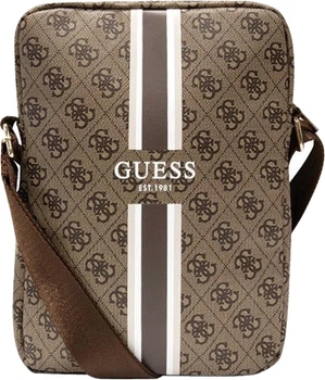 Сумка для ноутбука Guess 4G Stripes 10" Brown (3666339120443)