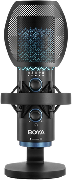 Беспроводной конденсаторный микрофон BOYA K5-02 RGB Black