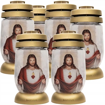 Набір лампадок Bolsius 3S 12 Jesus 6 шт (8717847162304)