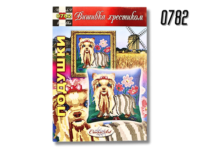 Схема FROM FACTORY POD на бумаге для вышивания крестиком Подушка 0782