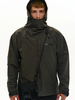 Анорак из плащевки на мембране "Эдо" хаки TUR WEAR S