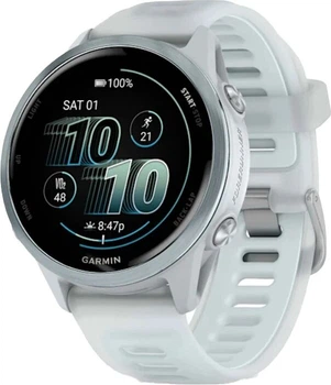 Смарт-годинник Garmin Forerunner 570 42mm Cloud Blue Aluminum w. Translucent Whitestone/Cloud Blue Band (010-02970-01) Refurbished