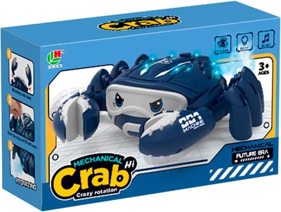 Интерактивная игрушка HUA LI LONG Краб со световыми эффектами (3381) (6910010338113)