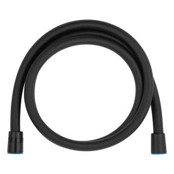 Шланг для душа KRONER Element 1500мм силиконовый черный CV036161