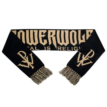Шарф Talisman Powerwolf - Metal Is Religion Черный (SHS35)