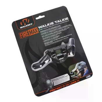 Рация Walker's FireMax Muff Walkie Talkie Чёрный (1415)