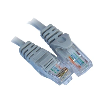 Патч-корд Gear СAT5E UTP 24 AWG 1м, сірий (1950)