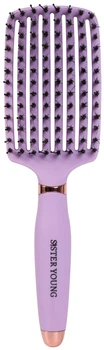 Szczotka do włosów Sister Young Ovia Liliowa (5905490225702)