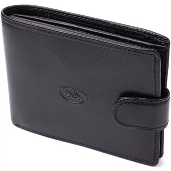 Бумажник мужской из гладкой натуральной кожи Tony Perotti bg208fash53_1 (396A-Q nero) Черный