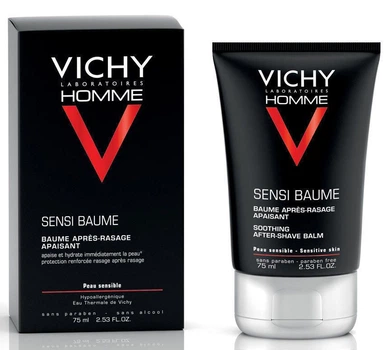 Бальзам після гоління Vichy Homme для чутливої шкіри 75мл