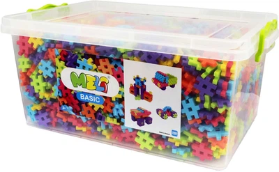 Klocki konstrukcyjne Meli Basic 2000 elementów 50016 (5902431290096)