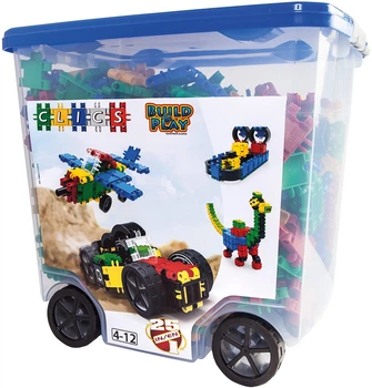 Klocki konstrukcyjne Clics 25 w 1 Build and Play 628 elementów CB803 (5425002305611)