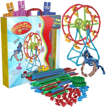 Elastyczne pręty budowlane Spaghetteez Fusilli ferris 46 elementów 102008-6 (5425002306526)