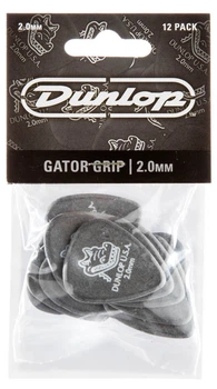 Медиаторы Dunlop 417P2.0 Gator Grip Player's Pack 2.0 mm (12 шт.)