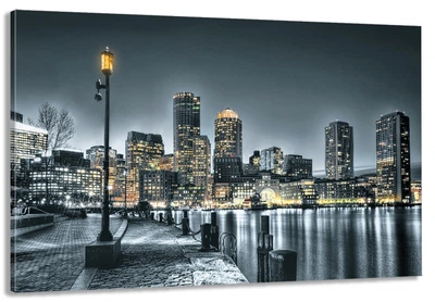 Картина на холсте Art Dekors Ночной город 60x100 см MLP 335