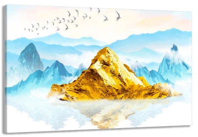 Картина на холсте Art Dekors Золотая гора 60x100 см MLP 184