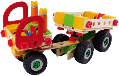 Klocki konstrukcyjne Eichhorn Constructor Truck 135 elementów 100039200 (4051902001929)