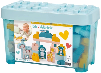Klocki konstrukcyjne Ecoiffier Abrick: Animal 55 elementów 007981 (3280250079811)