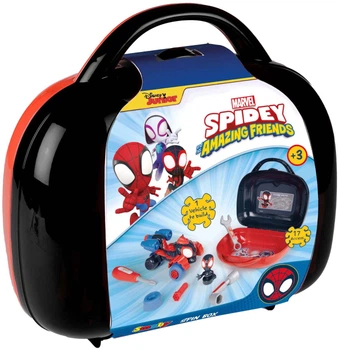 Klocki konstrukcyjne Smoby Marvel Spidey: Amazing freands 17 elementów 7600360928 (3032163609285)