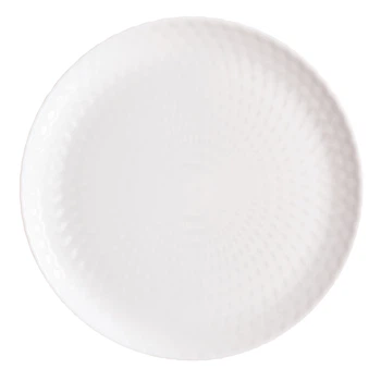 Тарілка обідня Luminarc PAMPILLE 25 см Білий (6 шт)