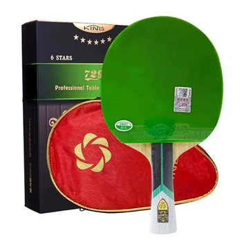 Ракетка 729 King Series 6 Stars (green + black rubber) Зелено-черный (1631)