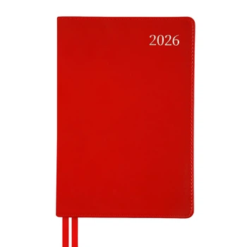 Щоденник Leo Planner А5 2026 Aldento 368 з Червоний (252671)