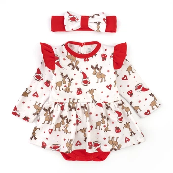 Боди Dexter’s christmas reindeer 86 см Разноцветный